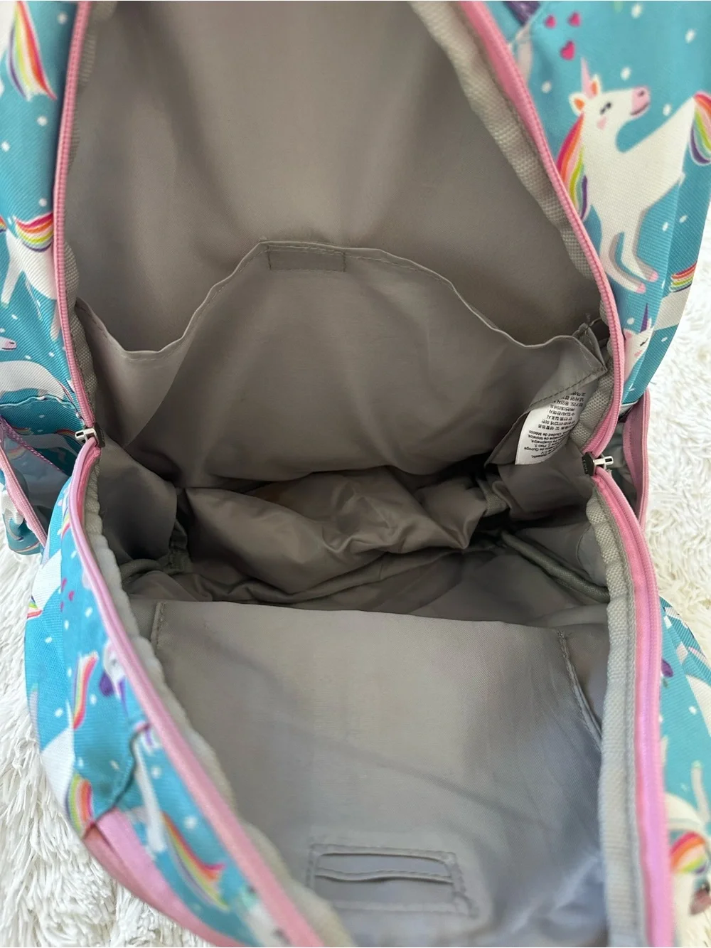 Pottery Barn Kids Unicorn Rainbow Backpack Girls Preschool Kindergarten School
